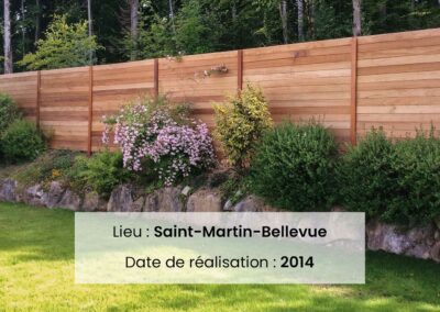 Réalisation Claustras Bois Exotique